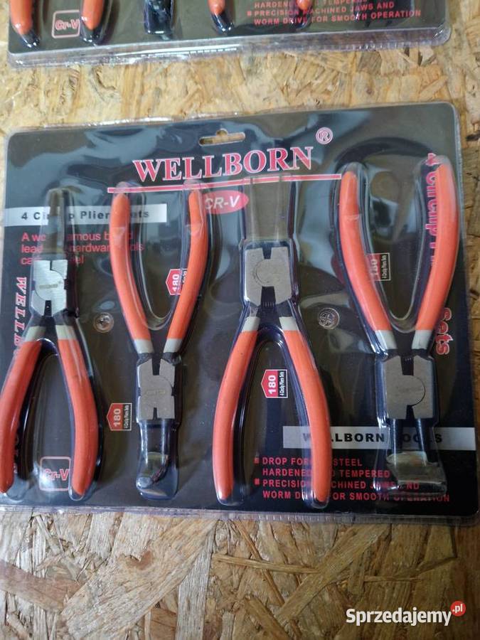 ZESTAW SZCZYPCE SEGERA PROFESJONALNE 180 MM 4 Głogowa