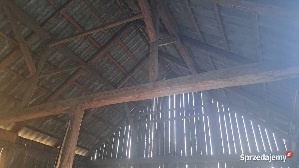 Stara stodoła na deskibelki