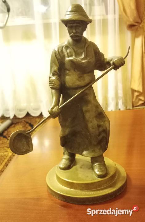 Odlew hutnika z dedykacją Warszawa sprzedam