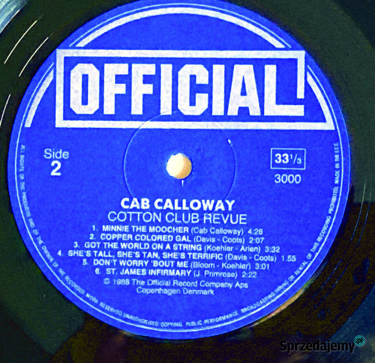 Cab Calloway Cotton Club Revue 1958 Szczecin