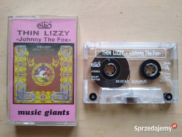 THIN LIZZY Johnny The Fox kaseta Kultura i Rozrywka Gdańsk