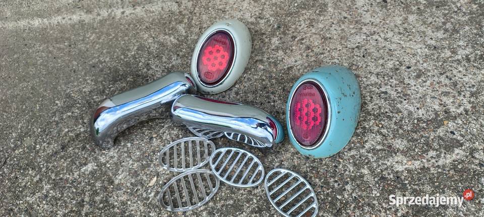 VW GARBUS OVAL DZIADEK LAMPY TYŁ NOWE OSŁONY