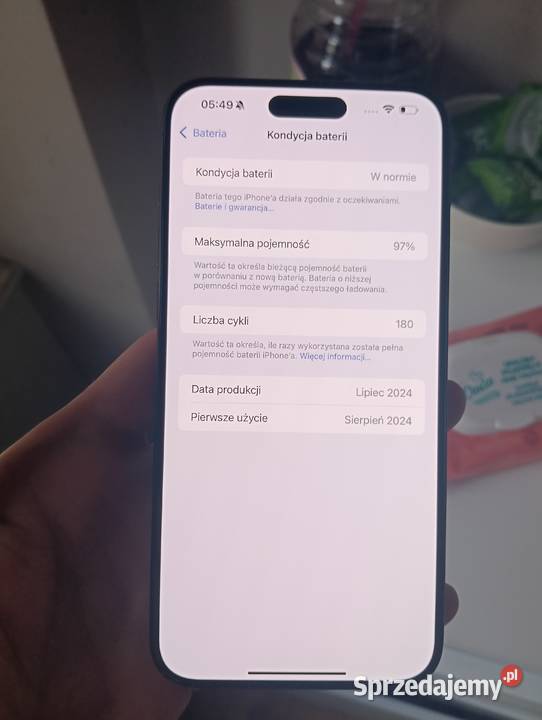 iPhone 15 pro 256gb 97 kondycja Bielsko-Biała