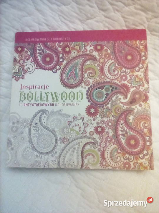 Kolorowanka antystresowa inspiracje bollywood Kraków