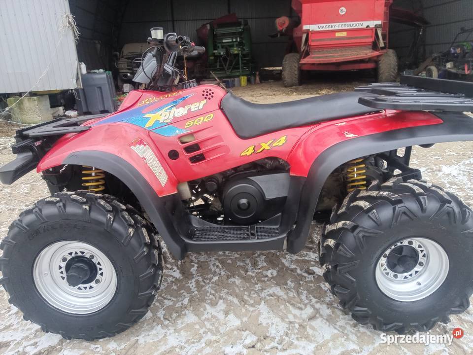 polaris explorer 500 4x4 nowe opony transport Lublin