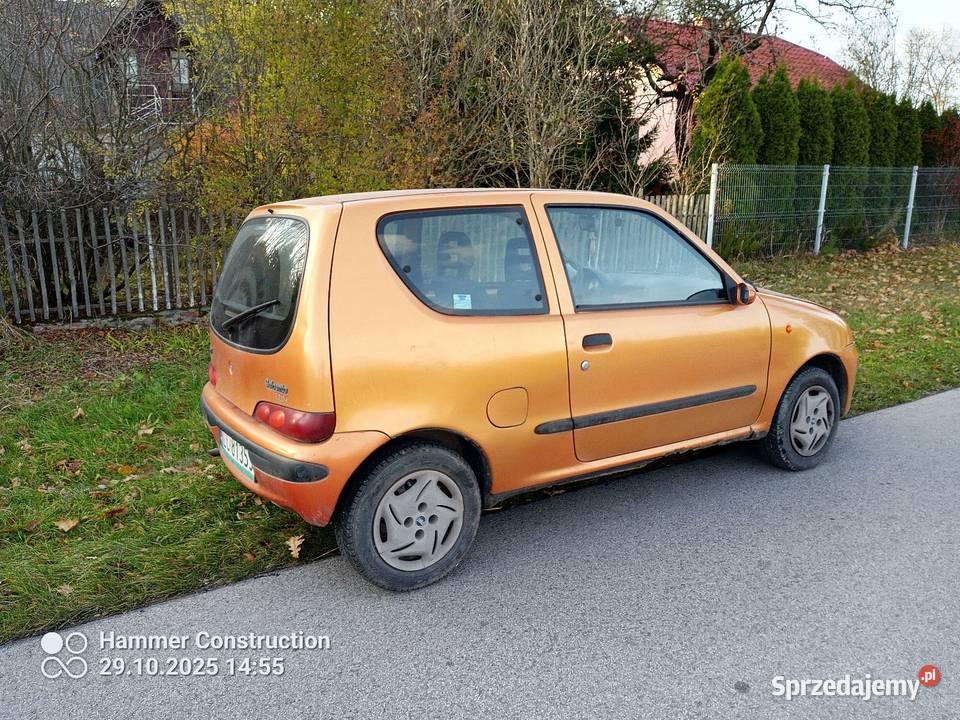 Fiat Seicento 2000r 900 długie OC Seicento Włodawa