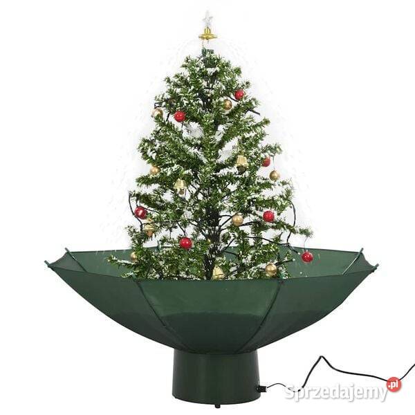 vidaXL Choinka sypiąca śniegiem podstawa mazowieckie Warszawa sprzedam