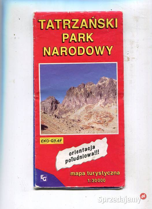 Tatrzański Park Narodowy 3 Mapy miękka