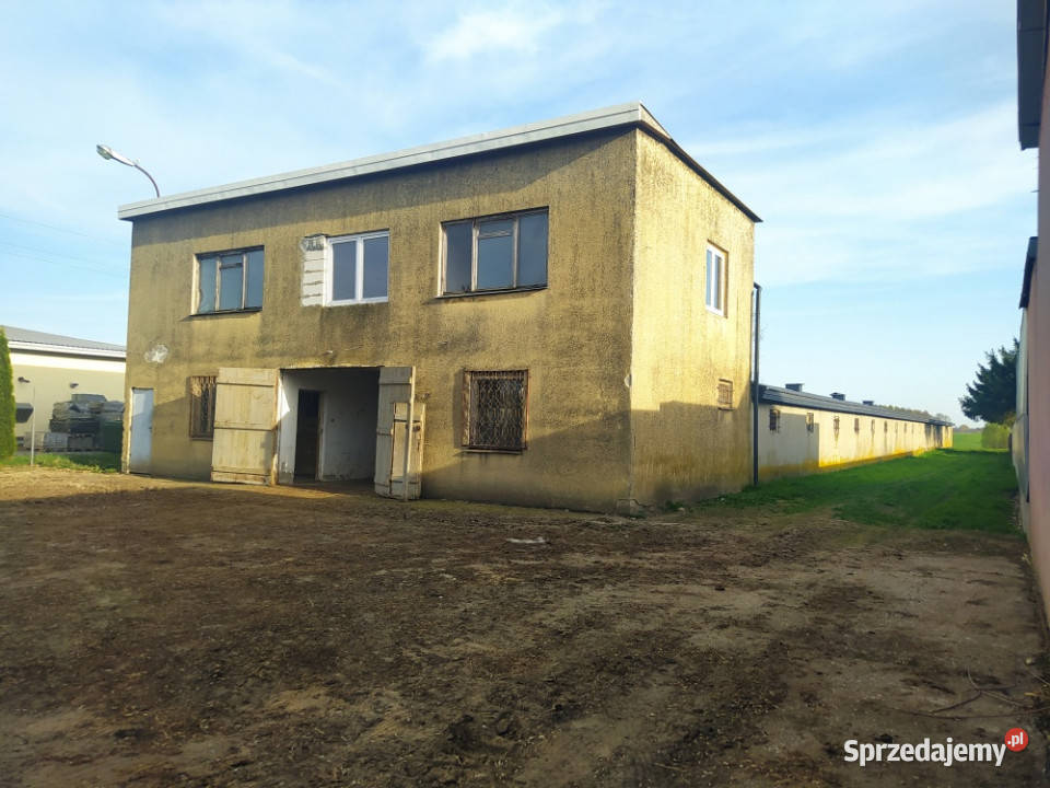 Działka inwestycyjna na sprzedaż Magazyn hala 103zł/m2