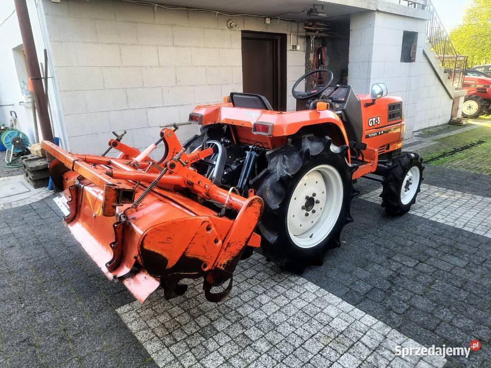 Kubota GT3 Ciągnik Japoński z glebogryzarką Trzebinia