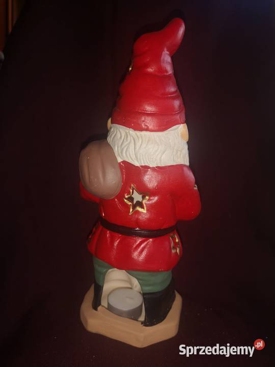 Mikołaj z workiem na świeczkę Gdańsk