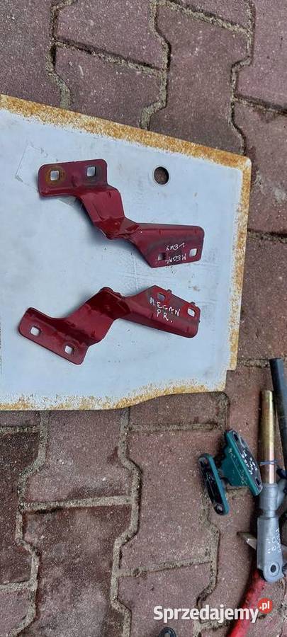 Zawiasy naski Renault Megane II części blacharskie zachodniopomorskie