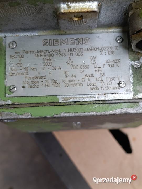 Silnik prądu stałego DC Siemens 25 kw Zabrze