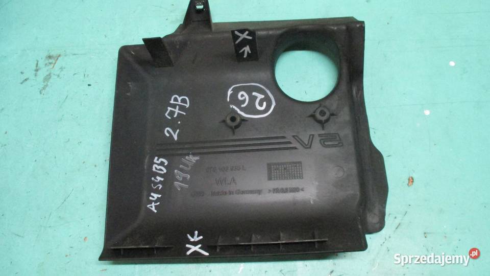 AUDI A4 S4 B5 27 B 99r pokrywa silnika
