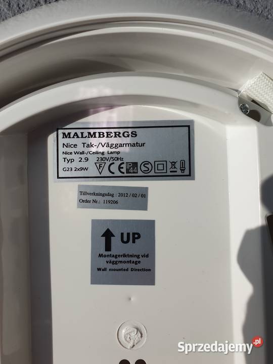 Lampa plafon pokojowy sufitowy Mrągowo okazja