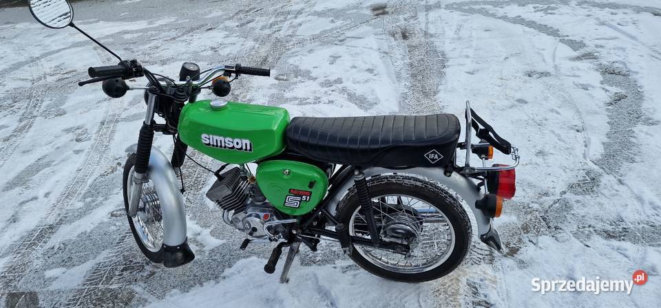 Simson s51 Electronic mz etz Rok produkcji 1985 Lewin Brzeski