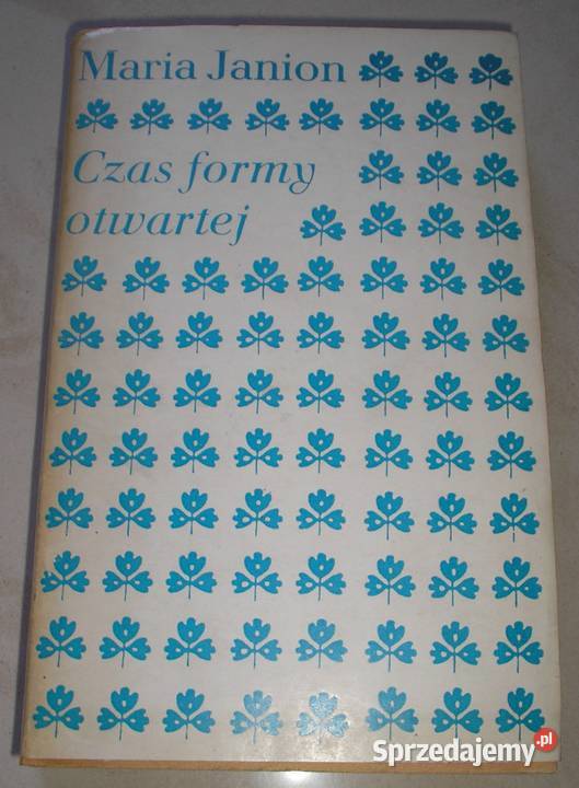 Czas formy otwartej Maria Janion Kraków