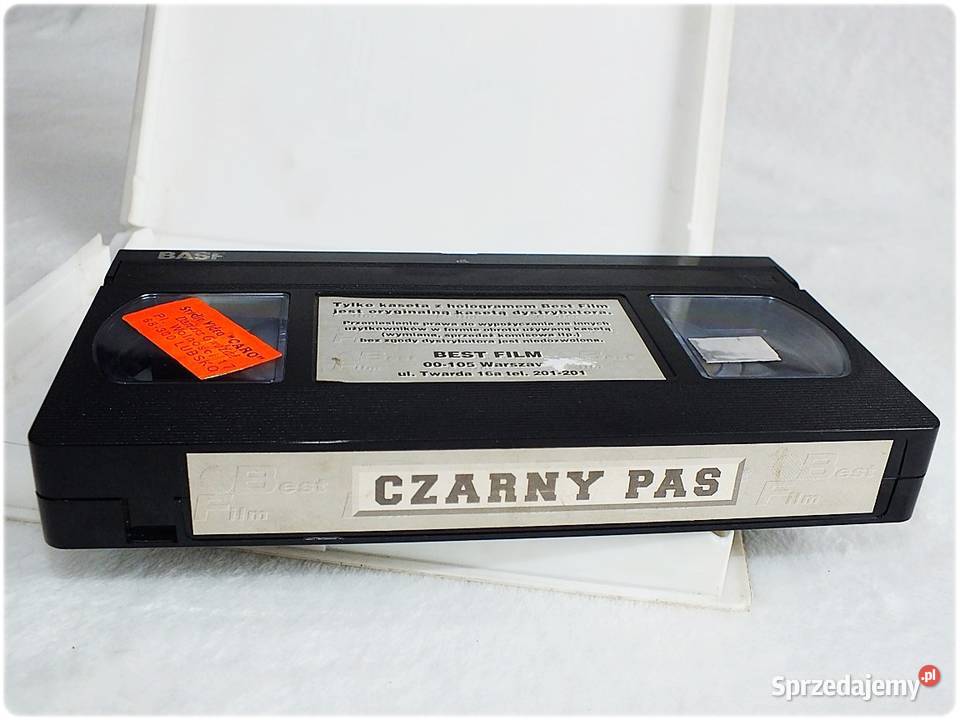 Kaseta VHS Film Czarny Pas Balck Belt Film na Filmy Żary