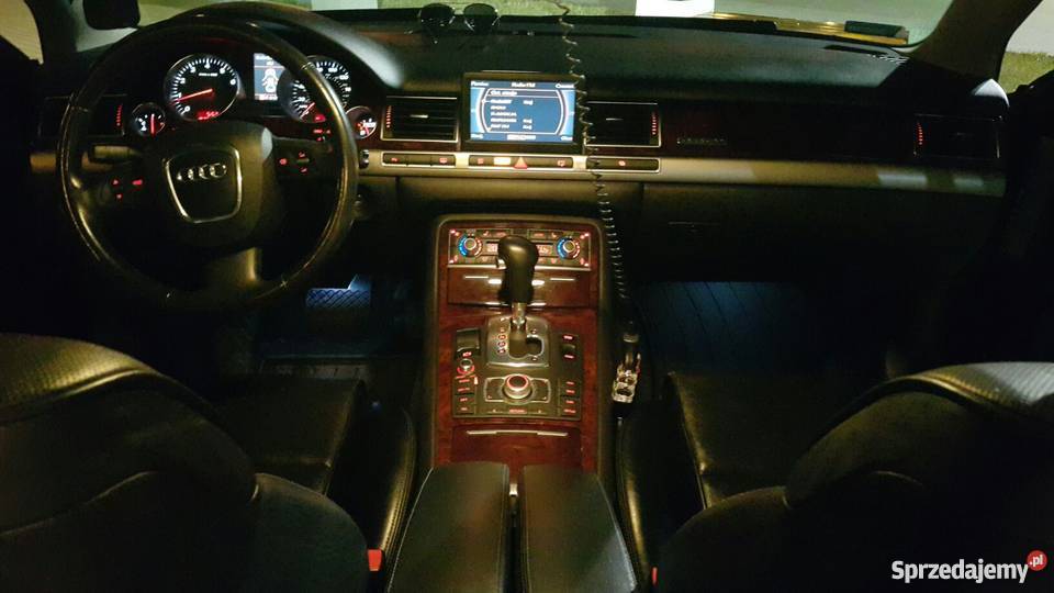AUDI A8 42 MPi 340 2006r4x4 IDEALNA klimatyzacja Łomża