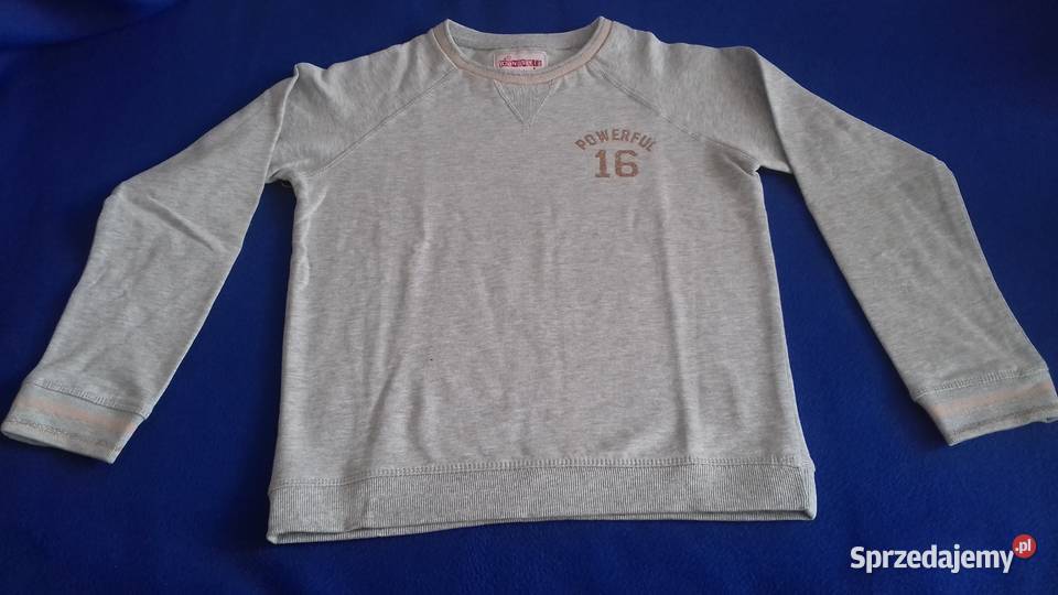 Bluzę dziewczęcą 146 nową tanio sprzedam szary/srebrny małopolskie Kraków sprzedam