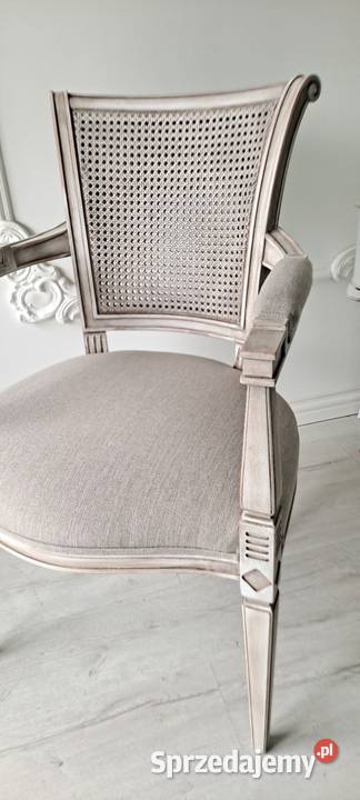 Stylowy fotel rafia pufa stołek Medalion 48cm Pufy i podnóżki Szczecin