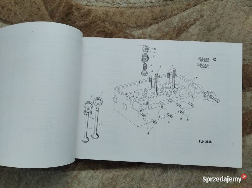 Katalog części silników wysokoprężny SW 680733