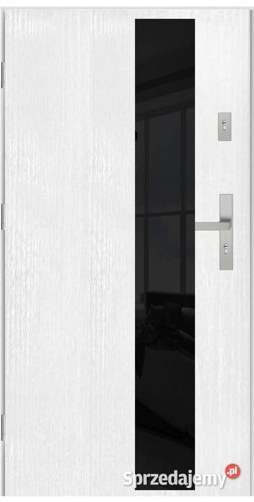 Drzwi wejściowe 72 mm SA3 GLASS PEŁNE PREMIUM Ciemniewo