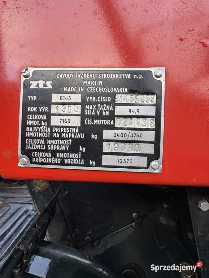 Zetor 8145 9145 Ursus 914 c385 Subkowy