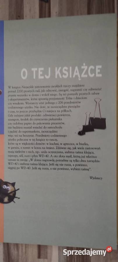 Książka Niezwykłe zastosowania zwykłych rzeczy hobby, kolekcjonerstwo Leszno