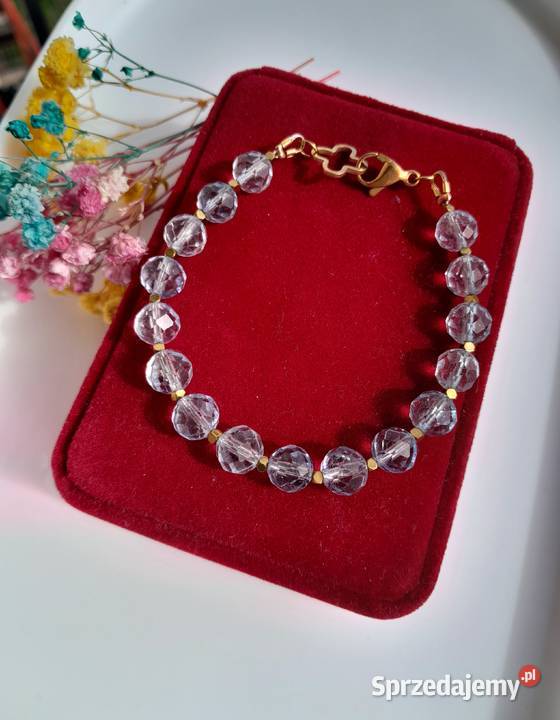 Bransoletka z naturalnym topazem Kozienice