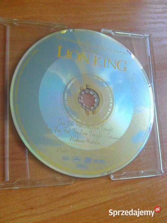 Elton John Can You Feel The Love Tonight filmowa Warszawa sprzedam