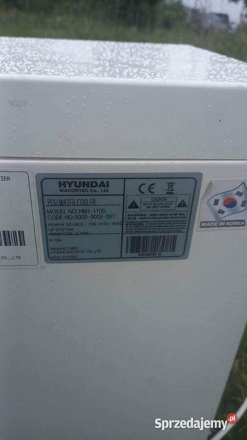 Dystrybutor wody Hyundai wielkopolskie Kórnik