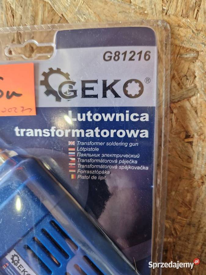 Lutownica transformatorowa 100W Geko G81216 wielkopolskie Głogowa