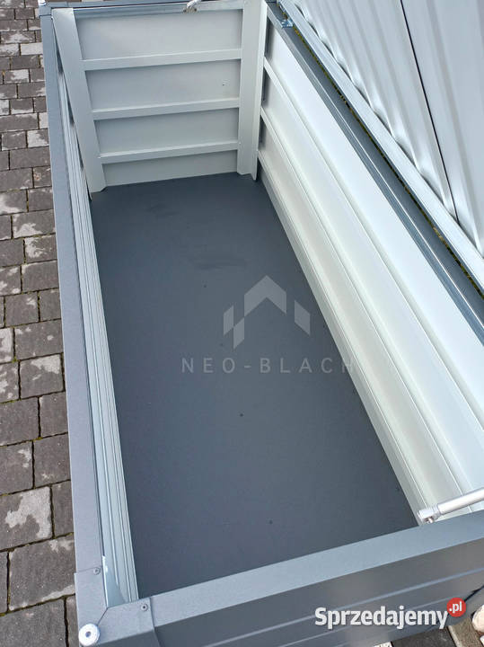 Skrzynia ogrodowa metalowa kufer 150x60x70 Chełm