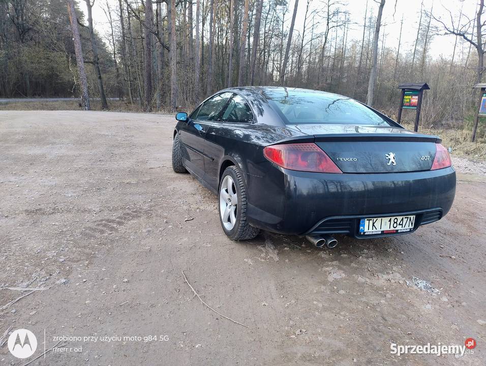 Sprzedam Peugeot 407GT coupe 27hdi 26879km Żelechlinek sprzedam