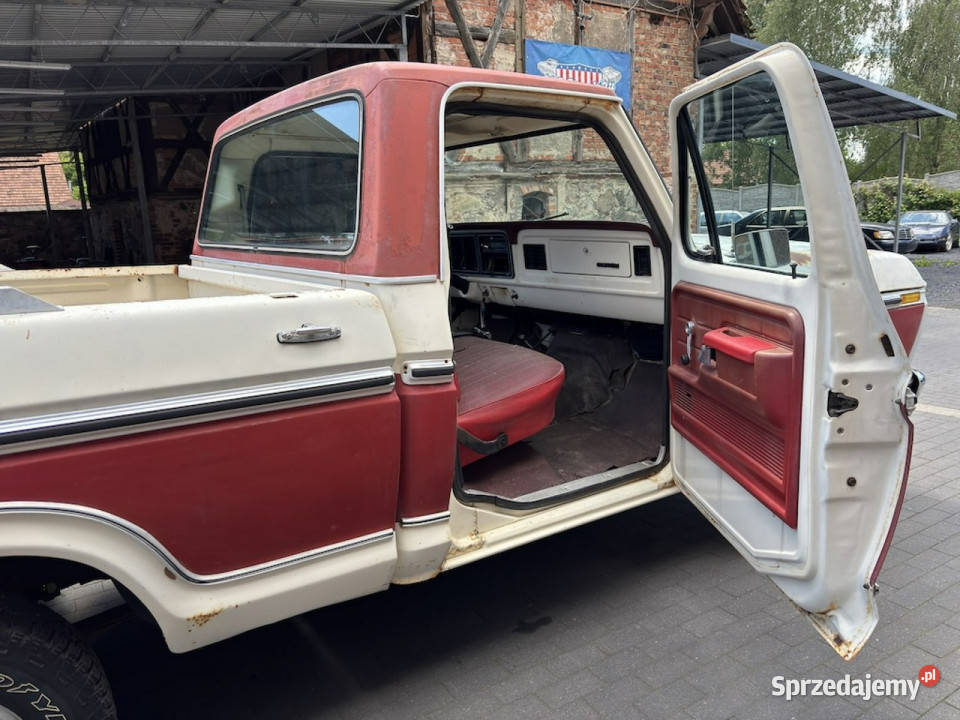 Ford F150 Ford F 100 Pickup Zdrowy Klasyk Pali i nieuszkodzony lubuskie Sulechów