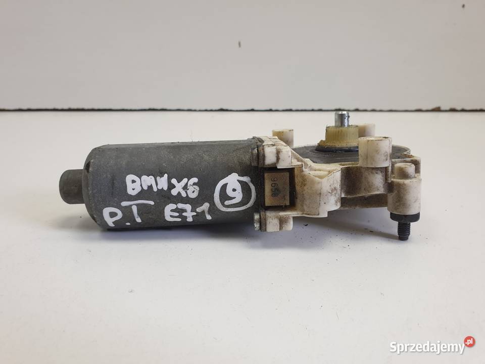 BMW X6 E71 SILNICZEK SZYBY Prawy tył PASAŻERA Janów