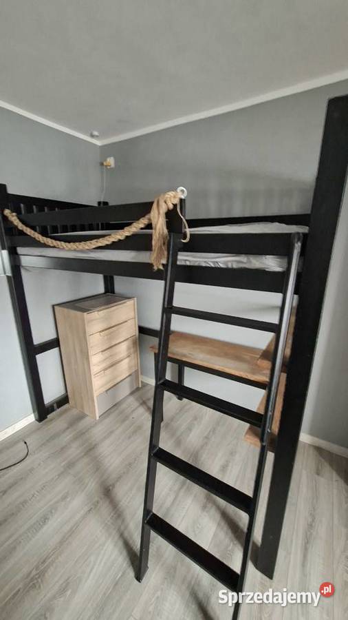 Sprzedam Łóżko z antresolą I biurkiem Klecewo