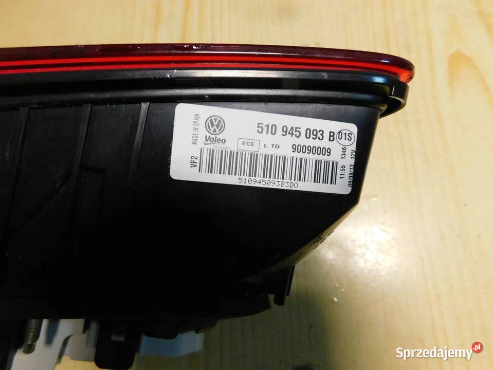 golf VII sport van lampa lewa 34346 WYSYŁKA Żory