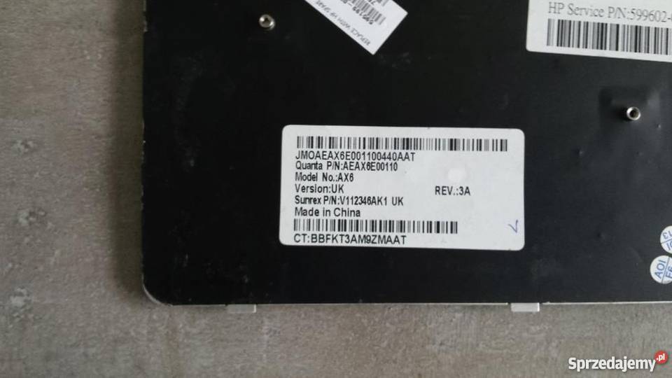 Klawiatura do laptopa HP G56 Łódź
