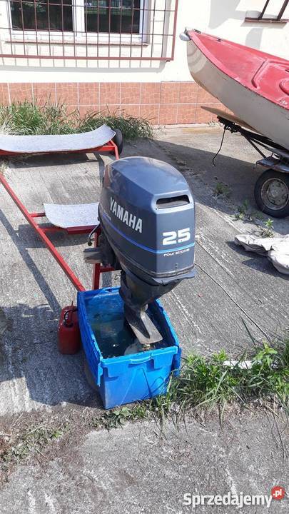 Silnik zaburtowy YAMAHA 4suw 25 doczepny dolnośląskie Wrocław sprzedam