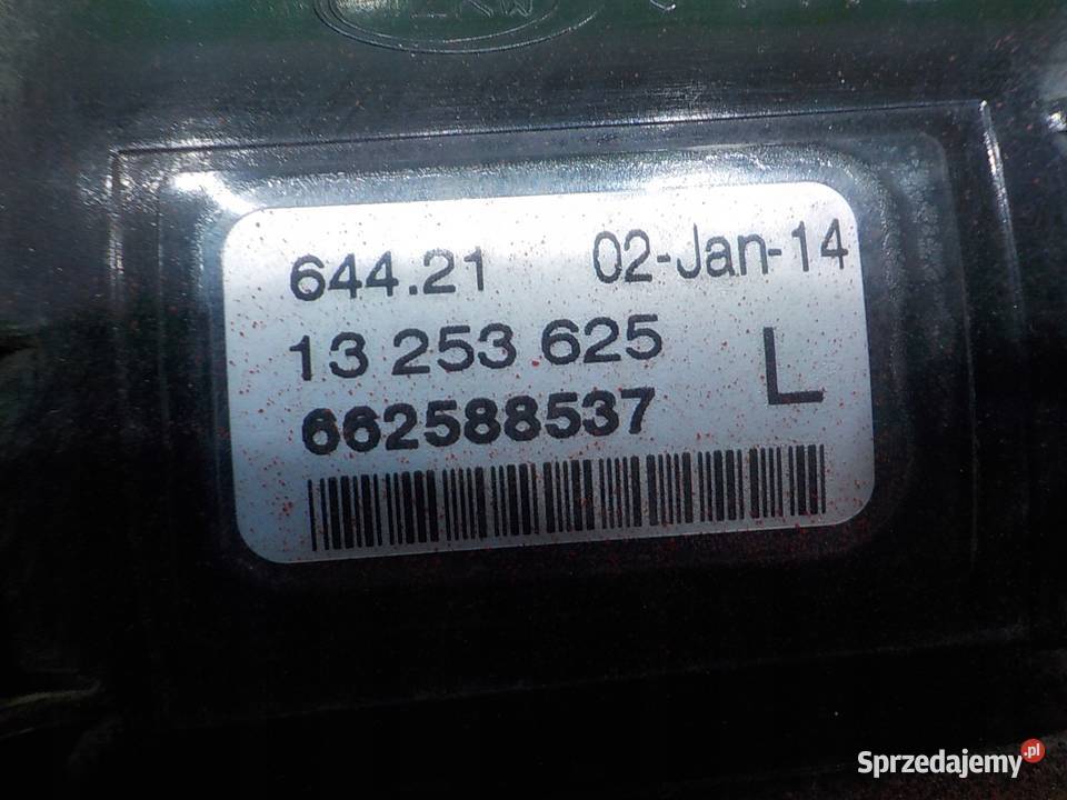 OPEL CORSA D LIFT 12 B 12r HB 3D halogen lewy Suków