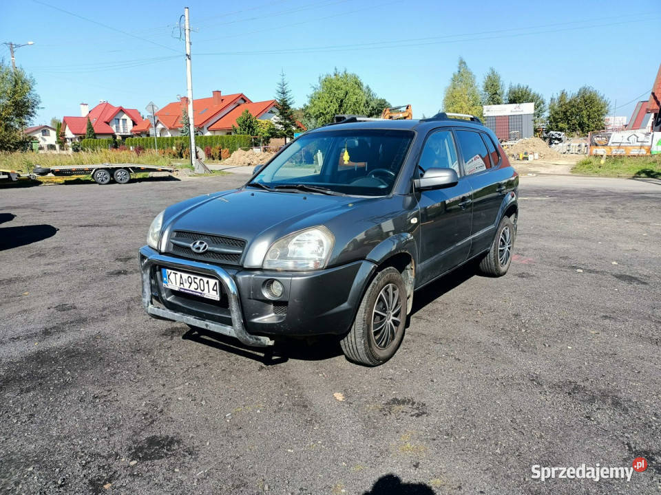 Hyundai Tucson Hyundai Tucson 20CRDI 136 07r I Rok produkcji 2007 Tarnów