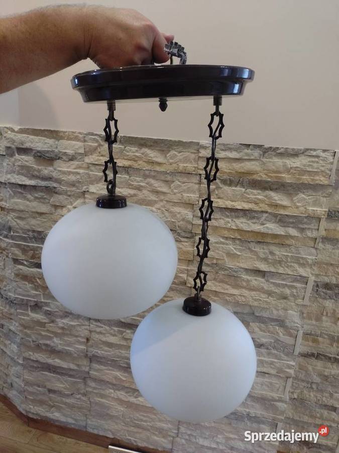 Lampa sufitowa wisząca podwójna Chróścina