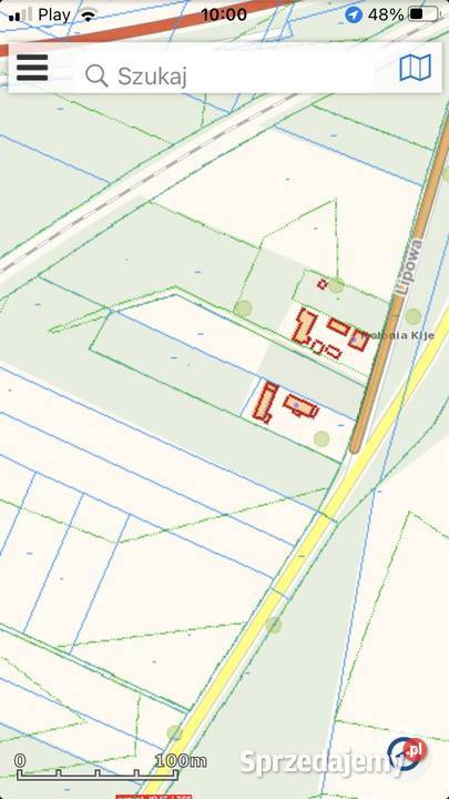 Działka pole łąka teren inwestycyjny Kije 330m Sprzedaż świętokrzyskie