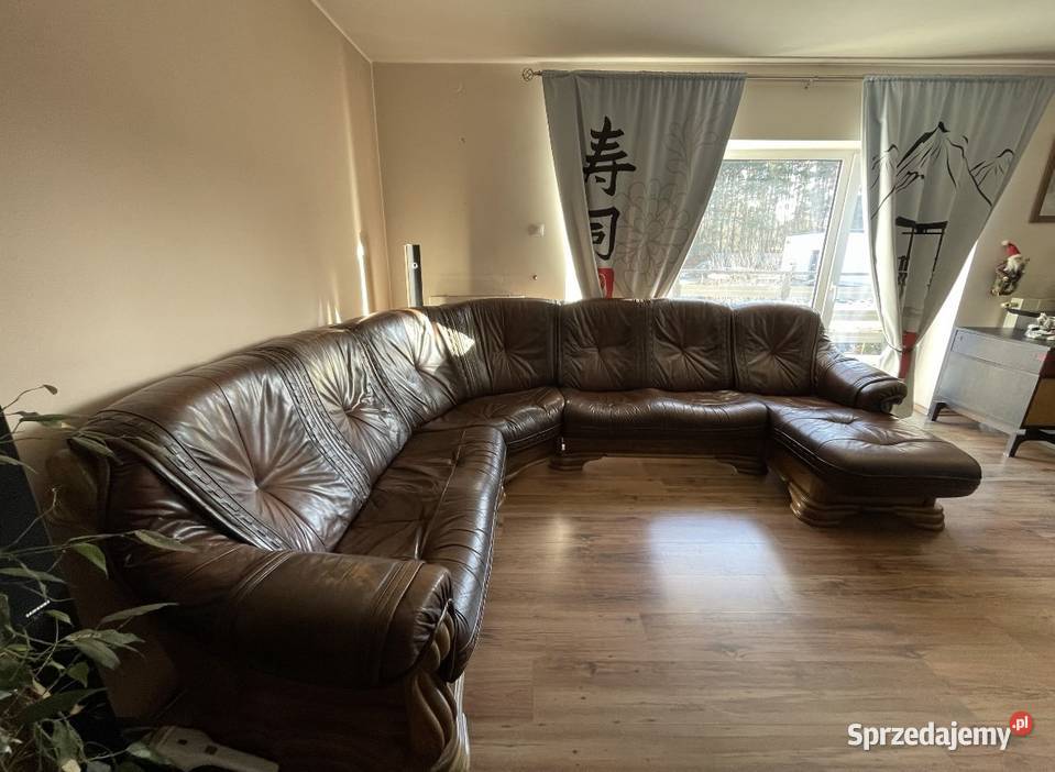 Narożnik skórzany dębowy Zielona Góra