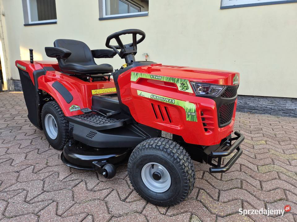 Traktorek Kosiarka Grasszilla plug przyczepka Łęczyca