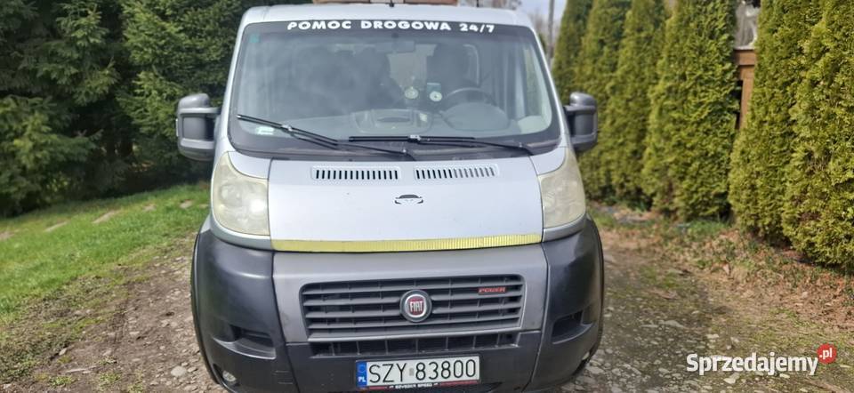Fiat Ducato 30 autolaweta małopolskie Szymbark