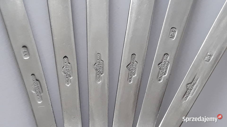 Widelce obiadowe 2 KONWALIE Gerlach sztućce PRL