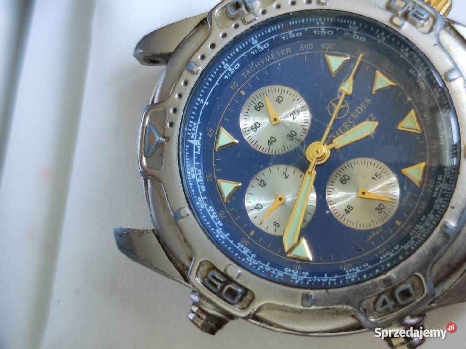 zegarek mercedes quartz water resist vintage Kielce